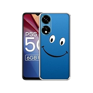 happy design printed silicon soft tpu back case cover for itel p55 5g