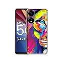 Lion Design Printed Silicon Soft TPU Back Case Cover for Itel P55 5G