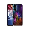 Multicoloured Design Printed Silicon Soft TPU Back Case Cover for Itel P55 5G
