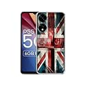 Music Men Design Printed Silicon Soft TPU Back Case Cover for Itel P55 5G, Yellow