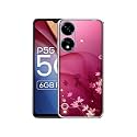 Pink Abstract Design Printed Silicon Soft TPU Back Case Cover for Itel P55 5G