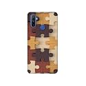Puzzle Pattern Design 3D Printed Hard Back Case Cover for Realme Narzo 10A