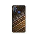 Stripes Design 3D Printed Hard Back Case Cover for Realme Narzo 10A