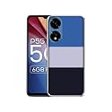 Three Color Stripes Printed Silicon Soft TPU Back Case Cover for Itel P55 5G