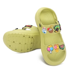 CASSIEY Fashionable Slingback Sandals Clogs for Girls