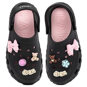 CASSIEY Womens and Girls Classic Platform Clogs