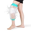 Cast Covers for Shower Leg, Waterproof Cast Cover for Showering, Knee Surgery Recovery Equipment, Waterproof Knee Brace, Knee (Diameter - 7.9")