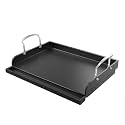Cast Iron Griddle for Gas Grill Griddle 17 x 13 Inch Flat Top