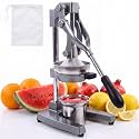 Cast Iron Juicer,Manual Juicer Hand Press,Professional Citrus Juicer (Grey)