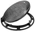 Cast Iron Manhole Cover and Frame Round