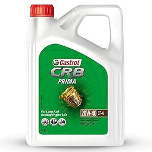 castrol crb prima 20w-40 cf-4 engine oil for commercial vehicles 35l