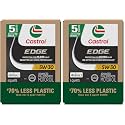 Castrol Edge 5W-30 Advanced Full Synthetic Motor Oil, 5 Quart, Eco Pack (Pack of 2)