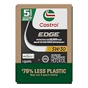Castrol EDGE 5W-30 Advanced Full Synthetic Motor Oil, 5 Quarts, Eco Pack