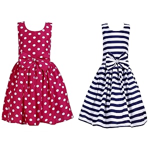 casual frock for baby girlsblue printed and olive printedpack of 2