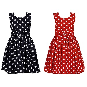 casual frock for baby girlsblue printed and olive printedpack of 2