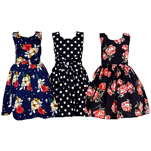 Casual Frock for Baby GirlsPack of 3