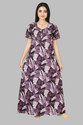 CASUAL LOOK Women Nighty (Green)