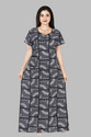 CASUAL LOOK Women Nighty (Grey)
