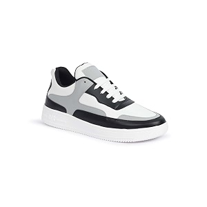 Casual Low-Top Streetwear Sneakers with Embossed Sole