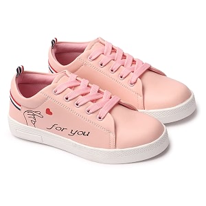 Casual Wear Hand Printed Lace-Ups Sneakers for