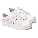 Casual Wear Hand Printed Lace-Ups Sneakers for