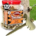 Cat's Claw Fasteners Screw in Fence Staples for Wire Fencing, 2in Softwood