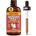 Cat & Dog Urinary Tract Infection Treatment – Natural UTI Relief with Cranberry Drops – Kidney & Bladder Support – Helps Incontinence, Frequent Urination, Bladder Stones – Pet Renal Care Drops