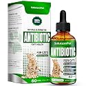Cat Antibiotic for Infections, UTIs, Respiratory Moments, Cold, & Allergies | Antibiotics for Cats of All Ages & Breeds | Liquid Form | Natural Supplement with Chicken Flavor | 2 Oz