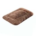 Cat Beds for Indoor Cats, Soft Warm Washable Non-Slip Bottom Pet Beds for Large Dogs,Extra Cozy Durable Plush Fluffy Cat Mat for Indoor Floor Crate Kennel Couch Carriers