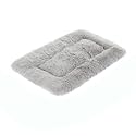 Cat Beds for Indoor Cats, Soft Warm Washable Non-Slip Bottom Pet Beds for Large Dogs,Extra Cozy Durable Plush Fluffy Cat Mat for Indoor Floor Crate Kennel Couch Carriers