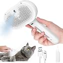 Cat Brush for Shedding, Self Cleaning Slicker Brush for Cats & Dogs, Pet Hair Brush with Release Button, Cat Steam Brush for Long & Short Hair