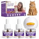 Cat Calming Diffuser, Premium Pheromone, 1 Plug-in+3 Refills