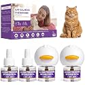 Cat Calming Diffuser, Premium Pheromone, 2 Plug-in+4 Refills