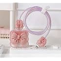for 18-20W Silicone Bow Charger Case Cover with 360-degree Full Protection New Edition Stylish Charger Cover Charger for iPhone for 18-20W USB-C Power Adapter (Pink)