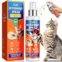 Cat Deterrent Spray, Cat Deterrent for Furniture Protection, Pee Spraying, Excessive Chewing & Scratching Everywhere, Cat Repellent Indoor and Outdoor, Pet-Safe Formula, 5.07 Fl Oz
