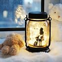 Cat Girl Lamp, Fairy Lanterns, Girl Room Decor, Girl Bedroom Decor, Girls Gifts, Cat Memorials, Gifts for Cat Lovers, Gifts for Girls, Fairy Lantern Jar Night Light Arts and Crafts for Kids