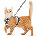Cat Harness and Leash for Walking Escape Proof Soft Adjustable Cat Leash