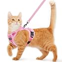 Cat Harness and Leash for Walking Escape Proof Soft Adjustable Cat Leash
