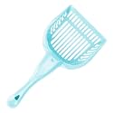 Cat Litter Scoop with Reinforced Comfort Handle by Weebo Pets (Turquoise)