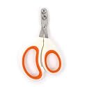 Cat Nail Cutter Stainless Steel Pet Nail Clipper with Non-Slip PP Handle & Dual Hole Design | Safe Grooming Tool for Cats, Kittens, Puppies, Rabbits & Small Pets for Paw Care
