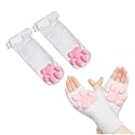 3D Cat Paw Thigh High Socks Accessories Cosplay Set