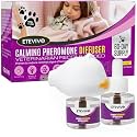 Cat Pheromones Calming Diffuser Cat Anxiety Relief Pheromones for Cats Promotes Well-Being & Comfort Cat Calming Diffuser with 2 Refills 60 Days Long Lasting Serenity