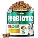Cat Probiotic Chews for Digestive & Gut Support, 500 Count Crunchy & Creamy