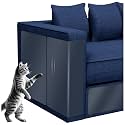 Cat Scratch Furniture Protector for Couch, 12 Pack Clear Couch Protector from Cat Claws, Self Adhesive Anti Scratch Furniture Protectors for Cats, Transparent Couch Corner Protectors, No Residue