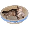 Cat Scratcher Bed 17.7x17.7” Large Cardboard Cat Scratcher Bowl