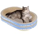 Cat Scratcher Bed 2PCS 23.6x14.9” Cardboard Cat Bed for Large Cats