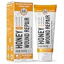 Cat Wound Care Gel for Scratches, Bites & Irritations – Hot Spot Treatment for Cats & Kittens – Honey Wound Repair Ointment in Gel Form with Colloidal Silver & Manuka Honey for Topical Use – 2 Oz Tube