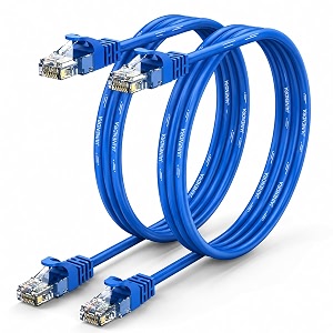 Cat6 Ethernet Patch Cord Pack of 2