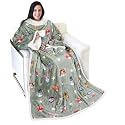 Catalonia Sherpa Wearable Blanket with Sleeves and