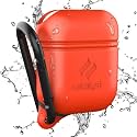 Catalyst Waterproof Case for AirPods 2nd Generation and AirPods 1st Generation - Wireless and USB-C Charging High Drop Protection AirPod Gen 2 and Gen 1 Case with Carabiner, One Piece Design